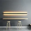 Lampa ścienna Minimalistyczna kreatywna długie nowoczesne tło LED salon nocny aluminiowy liging sconcewalll