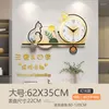 Zegary ścienne luksusowy cichy zegar Luminous elektroniczny minimalistyczny metalowy projektant Modern Relij de Pared Creed Creativo Decor Home