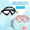 Lunettes Lunettes de natation Professionnel Adulte Femmes Hommes Lunettes de natation Lunettes Protection anti-buée Lunettes réglables Accessoires de sport P230408