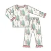 Pyjamas Children's Christmas Pyjamas Set småbarn pojkar flickor pullover stil pyjamas barns pyjamas långärmade byxor pajamas 231108