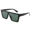 Sunglasses Fashion For Men And Women Large Frame Integrated Glasses Personality Unique Design Decorative UV 400 Protection