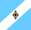 USA Wisconsin Madison City Flag 3ft x 5ft polyesterbanner som flyger 150 90 cm Anpassad flagga utomhus9117242