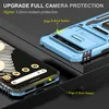 Étuis de téléphone portable de concepteur de caméra coulissante pour Google Pixel 7 7A 8 Pro Armor Protection antichoc avec béquille magnétique