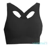 Yoga Summer New Women's Vest With Chest Pad Sports Fitness Yogas Sports Running Beautiful Back Round Neck Cross Women