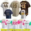 Męska młodzież Manny Fernando Tatis Jr. Padres Joe Musgrove Xander Bogaerts Tony Gwynn koszulki Ed Kids Baseball Jerseys