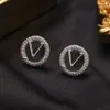 Diamentowy naszyjnik Bransoletka kolczyka dla damskiej projektanta platowane złote wisiorek