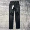 Purple-Brand Fashion Mens Jeans Cool Style Designer Denim Pant Distressed Ripped Biker Black Blue Jean Slim Fit Motorcycle Jazdum