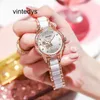 Montre à Quartz pour femmes nouvelle montre pour femme mode céramique amour diamant étanche femmes