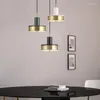 Pendant Lamps Nordic Designer Bar Chandelier Marble Modern Simple Dining Room Bedroom Bedside Window Decoration Single Head