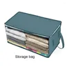 Sacs de rangement grande capacité pliant sous le lit couverture de couette fermeture à la maison poignée de vêtements fermeture éclair anti-poussière durable avec organisateur de sac Stor