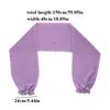 Foulards femmes bras couverture été en mousseline de soie châle conduite manches Protection solaire enveloppement écharpe plage manchette épaule crème solaire 2023