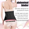 Kvinnors shapers postpartum Belly Band Abdominal Binder Wrap C Avsnitt Återställningsbälte Back Support Midje SHAPEWEAR COMPRESSION