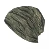 Bérets Tiger Stripe Camouflage Cap Armée Militaire Camo Casual Unisexe Ski Skullies Bonnets Chapeaux Printemps Chaud Double Usage Bonnet Tricot