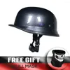 오토바이 헬멧 독일 스타일 빈티지 독일 헬멧 DOT 그래픽 Moto Motocicleta Capacete Casco Casque Cruiser Half