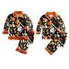 Pigiama Pigiama per ragazzi e ragazze Pigiama per Halloween per bambini Pigiama per bambini Pigiama per bambini Set pigiama per pantaloni a manica lunga 231108