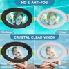 Goggles Findway Çocuk Yüzme Gözlükleri Yükseltme Su geçirmez anti sis UV Profesyonel Dalış Yüzme Gözlükleri Gözlük Çocukları 3-10 P230408