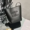 women handbags Ce bucket Bucket bag messenger bag designer cel leather Canvas split Cowhide has a beautiful capacity High quality Triumphal Arch bucket bag net r Y3RE