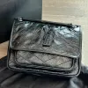 Sac de créateur Sacs à bandoulière Sac à main en forme de Y Niki Baby Mode Femme Cross Body Classics Luxe Véritable Cuir Poignée de grande capacité avec sac à poussière