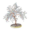 Obiekty dekoracyjne figurki hailanbao kryształ naturalny kryształowy bonsai drzewo pieniądze Lucky Tree Feng shui Tree dla stołowego dekoracje domowe biuro 231109