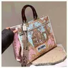 2024 New Designer women's crossbody shoulder can be and mixed batches large graffiti painted printing product bag