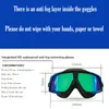Goggles -1,5 до -10,0 Myopia Swamo Eyewear Силиконовые силиконовые рамки с большими рамами против тумана плавательные очки.