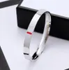 Titanium Steel Bangle Woman Everyday Bangle Designer Classic stainless steel unisex jewelry Bracelet Men Women's Couples jewelry Bracelet Accessories with box