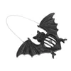 Luci progressive Lanterne per pipistrelli di simulazione di Halloween Resina LED senza fiamma Lanterna sospesa realistica ampiamente utilizzata per cortile interno