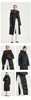 Goose down jacket for women's long warm coat parkas hooded winter clothes thick warm outerwear overcoat windproof red black XS S M L XL