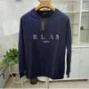 Mens Sweaters Moda Sokak Giyim Külot Sweatshirtler Uzun Kollu T-Shirt Kadın Mürettebat Boyun Teknik Mektubu Nakış Sweaters Baskı Sweaters Erkek Hoodies Tops