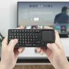Teclados de teclados mini -teclado Bluetooth Backboard Lit 2.4GHz Teclado sem fio com aprendizado de touchpad Android TV Box Laptop Windows R231109