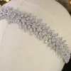 Grampos de cabelo de alta qualidade noiva banda acessórios de casamento cristal coroa senhoras cocar festa