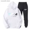 Men's Tracksuits 2023 New Hot Sale New Men's and Women's Hooded Sweater Suit T231109