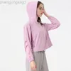 Desginer Aloo Yoga Giacca da donna Top Cappotto sportivo in seta di ghiaccio estivo Tuta da fitness con cerniera allentata da donna Abbigliamento casual per protezione solare all'aperto