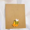 Broches Brilhões de pin de abelhas amarelos para colegas de trabalho Presentes de amigo Mel Bug | Bumble de insetos | inspirado na natureza