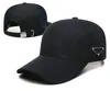 Nowy projektant dla mężczyzn męski czysty bawełniany haftowany regulowany baseball włoski trójkąt trójkąt kulowy klasyczny kapelusz dopasowane czapki p-9