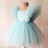 Meisjesjurken Baby Girl Dress 0-5y Princess Dress Baby Baptism Dress Lace Tutu Net Garen Tutu Meisje Birthday Party Jurk Girl Dress 230408