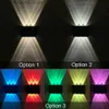 Wandlampen op zonne-energie Wandlamp op zonne-energie Led-licht Buiten Op en neer Waterdicht Zonlicht Hek Veranda Muurdecoratie Tuin Externe blaker Zonnelamp Q231109