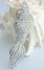 Brooches 3.74" Clear Rhinestone Crystal Parrot Brooch Pin Pendant SMT06607C1