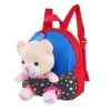 Hotsell mignon ours en peluche bébé garçons sacs préscolaires petits sacs à dos pour enfants sacs d'école de maternelle pour filles cartable pour enfants de 1 à 3 ans LJ2