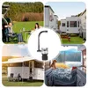 Keukenkranen Camperkraan RV 180 Op en neer draaiend Spatwaterdichte spoelbak Waterkraan Zoetwatersystemen voor botenhuizen Caravans