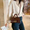 Designer bag 2023 summer tote 20% off Korean version cross arm handle stick crocodile pattern shoulder