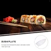 La vaisselle place le plat de sushi de style de bateau servant le support de Sashimi pour le restaurant