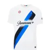 LUKAKU Jersey de fútbol BARELLA INTERS DZEKO S LAUTARO VIDAL J. CORREA 23 24 Camiseta de fútbol CALHANOGLU GAGLIARDINI Hombres Kit Amarillo 3er