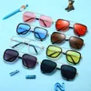 Occhiali da sole da uomo in metallo quadrati maschili classici vintage di marca occhiali da sole da donna guida occhiali protettivi UV occhiali UV400
