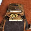 Waist Bags Real Cow Leather Men Thigh Drop Leg Bag Vintage Genuine Classic Motorcycle Hip Belt Fanny Pack Messenger