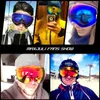 Óculos de esqui MAXJULI Lente intercambiável Premium Snow Snowboard para homens e mulheres item de esqui 231109