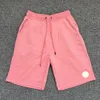 Designer French Brand Mens Shorts 100% katoen luxe korte sport zomer dames trend pure ademende badmode kleding