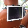 Freeshipping Universal Car Back Seat Tablet PC Stand Holder Headrest Mount Rotatable Phone Holder Bracket With Adjustable Base for iPad Pntl
