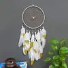 Dream Catcher Wiszący dekoracja dekoracja domu złota ku piórka dekoracja biura 122043