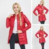 Chaquetas de mujer Lady Light Down Coat Moda Mujer Abrigos Mediano de gran tamaño con capucha Casual Tallas grandes Prendas de abrigo Ropa de invierno 7XL Oversi